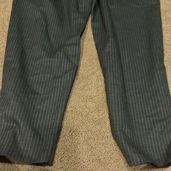 ZARA gray CONTRASTING STRIPED‎ Trousers medium - Picture 7 of 14
